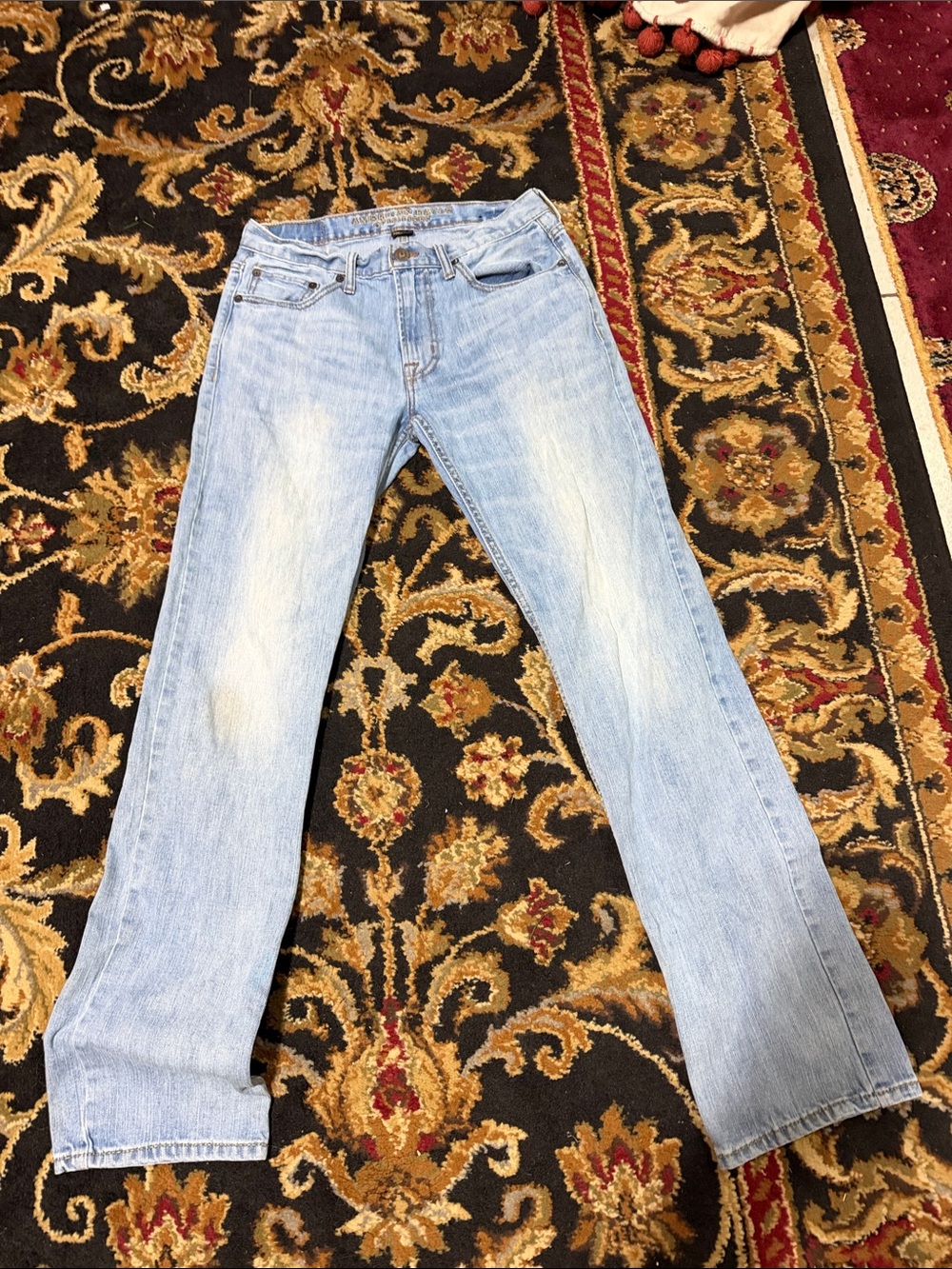 American Eagle Outfitters Light Blue Flare Jeans